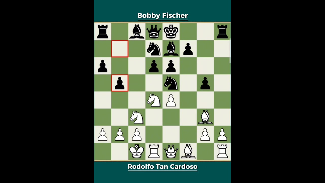 Rodolfo Tan Cardoso vs Bobby Fischer ◉ New York, 1957 | Fischer vs The Filipino Champion