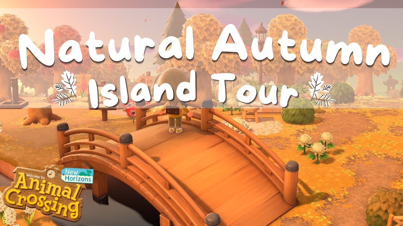 NATURAL COZY AUTUMN FALL ISLAND TOUR | ACNH ISLAND TOUR | ANIMAL CROSSING NEW HORIZONS |