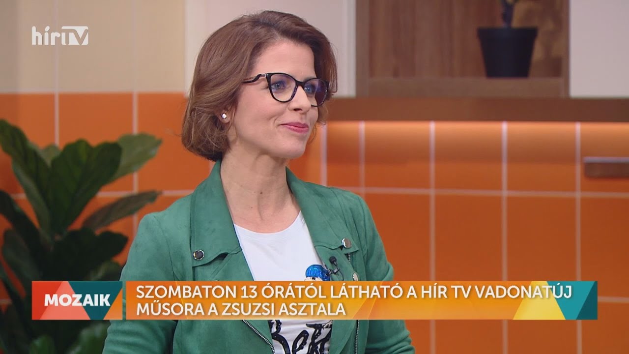 Mozaik - Szombaton 13 órától látható a Hír TV új műsora a Zsuzsi asztala (2022-03-25) - HÍR TV