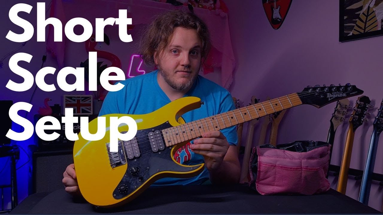 Set Up A 3/4 Scale Guitar | Short Scale Guitar Setup (Ibanez GIO Mikro)