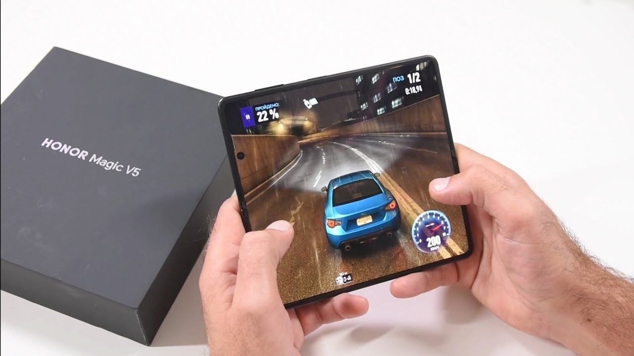 Honor Magic V5. Тонкий складной смартфон с хорошей батарейкой / Арстайл /