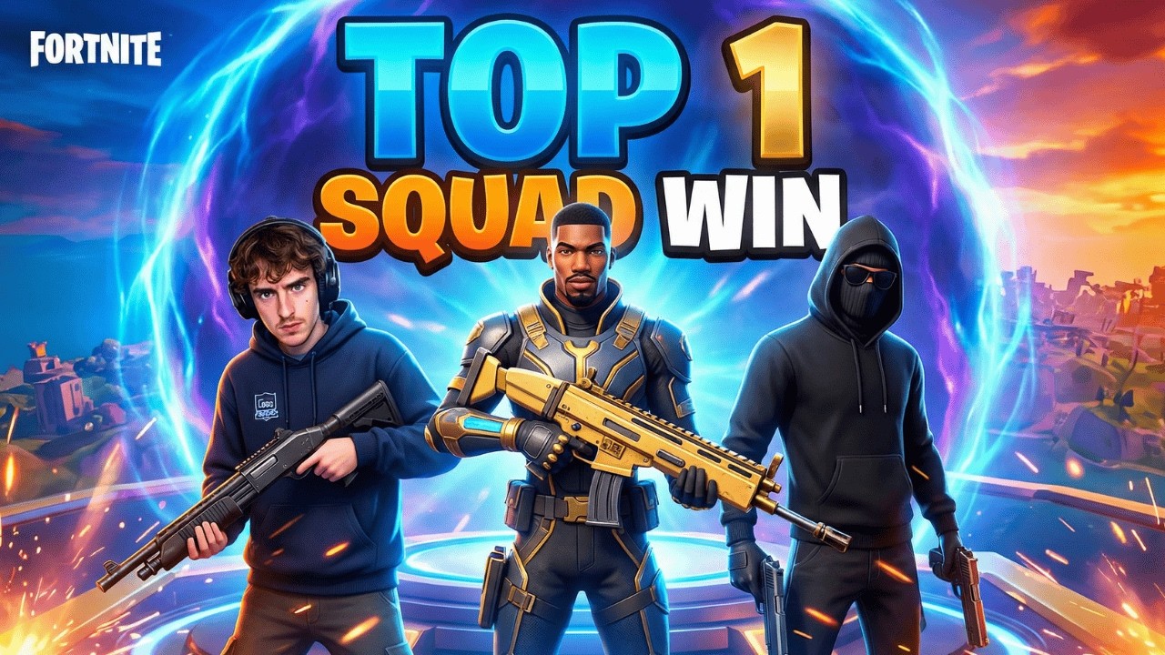 TOP 1 INCROYABLE en LIVE avec la Squad ! 💥 Rediff Stream Full Game