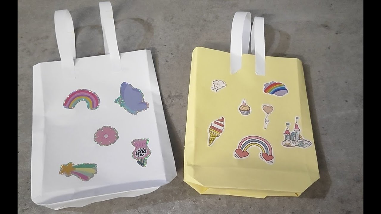 Origami Bag 🛍️ | Easy Paper Bag for Kids 