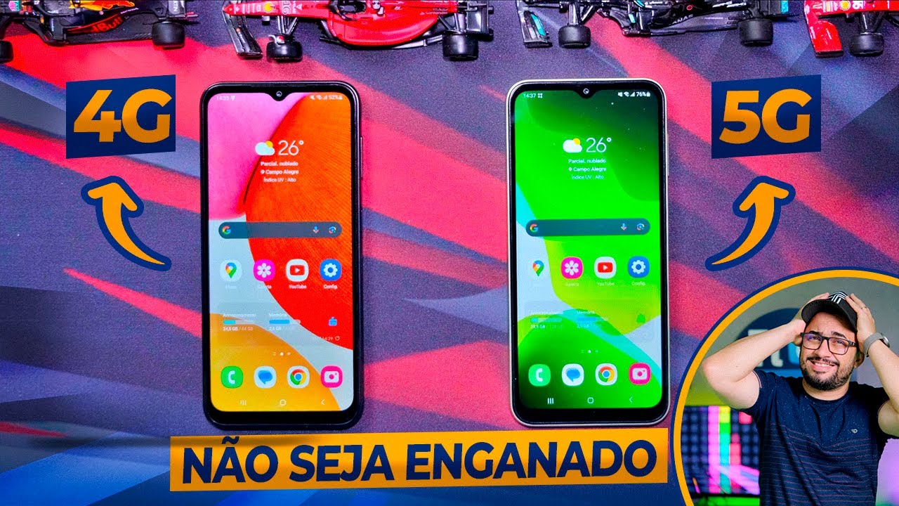 Galaxy A14 4G vs A14 5G: Não cometa ESTE ERRO GRAVE!