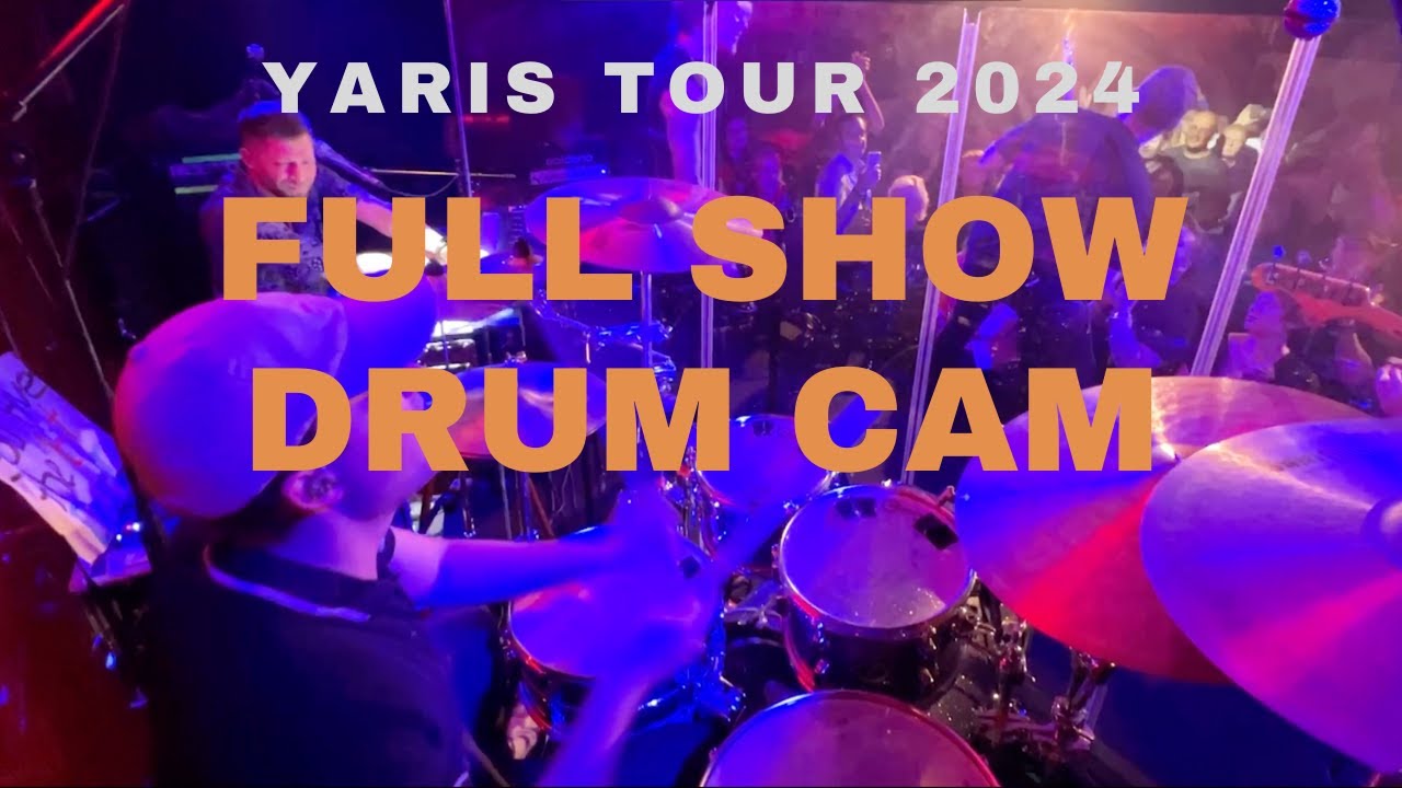 FULL DRUM CAM - YARIS TOUR 2024 - LEANDER WIDMOSER