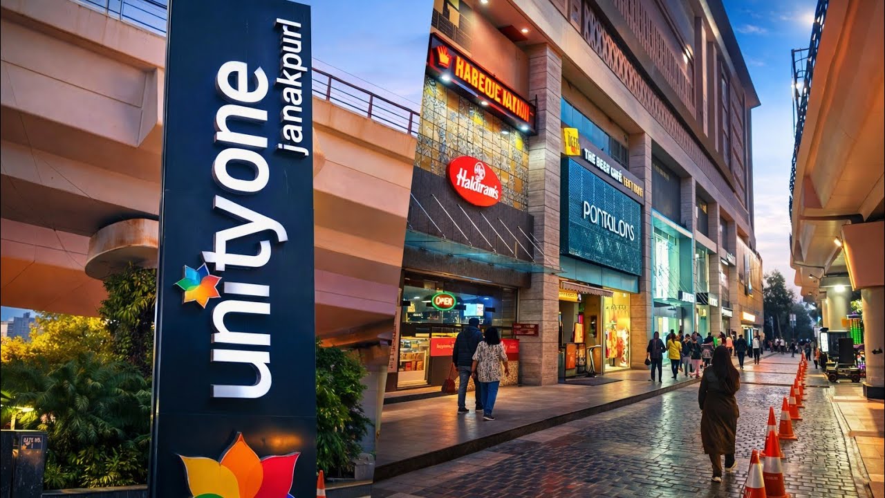 Unity One Mall to Nawada Metro Station Walk🇮🇳Janakpuri & Uttam Nagar Complete Street Tour Delhi 2026