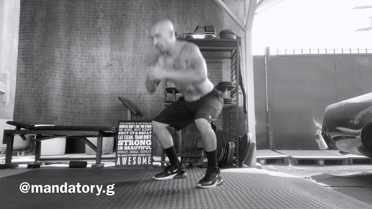 BURPEES SQUATS ROUTINE #BURPEES #SQUATS