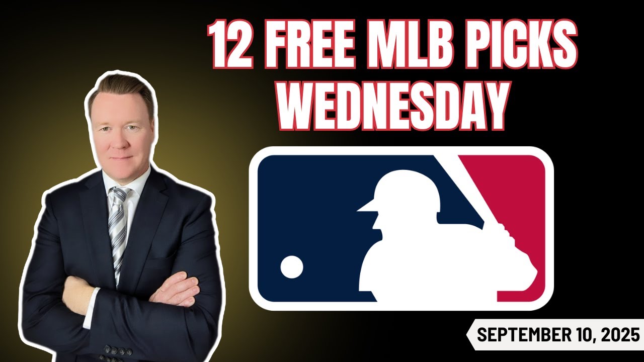 12 FREE MLB PICKS TODAY | WEDNESDAY 9/10/25 l Vernon’s Best MLB Bets, Expert Predictions & Odds