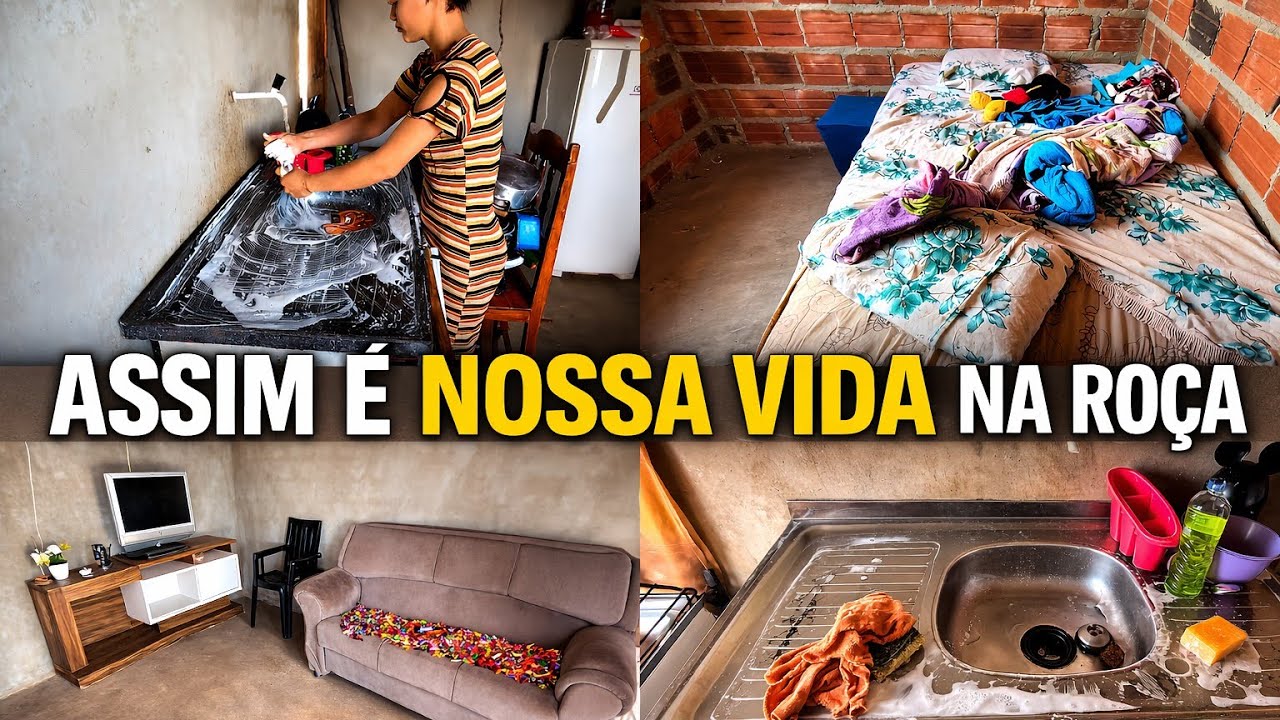 Nosso dia começou assim 🍉 | rotina simples morando na roça