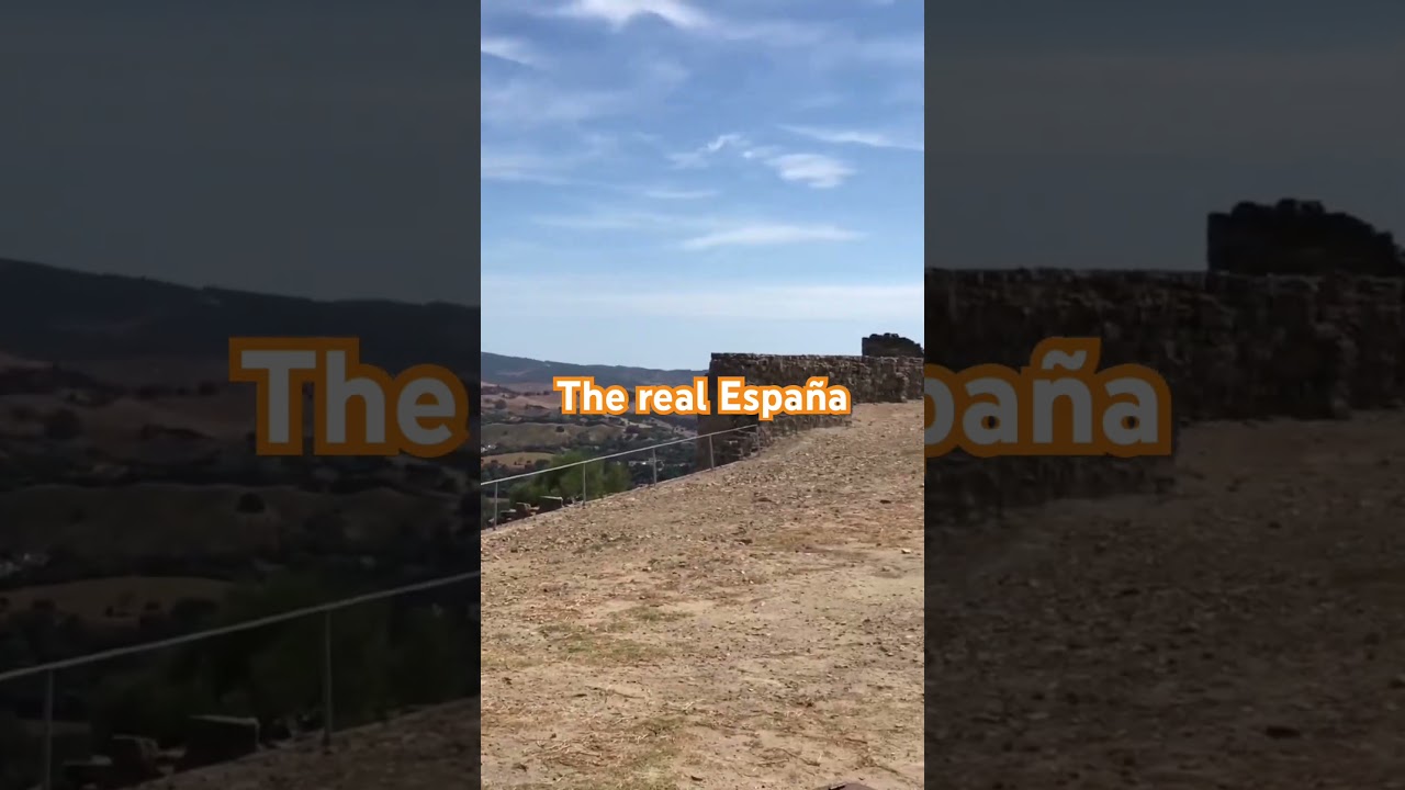 The beautiful scenery of the white washed village of Jimena de la Frontera Spain. #spain