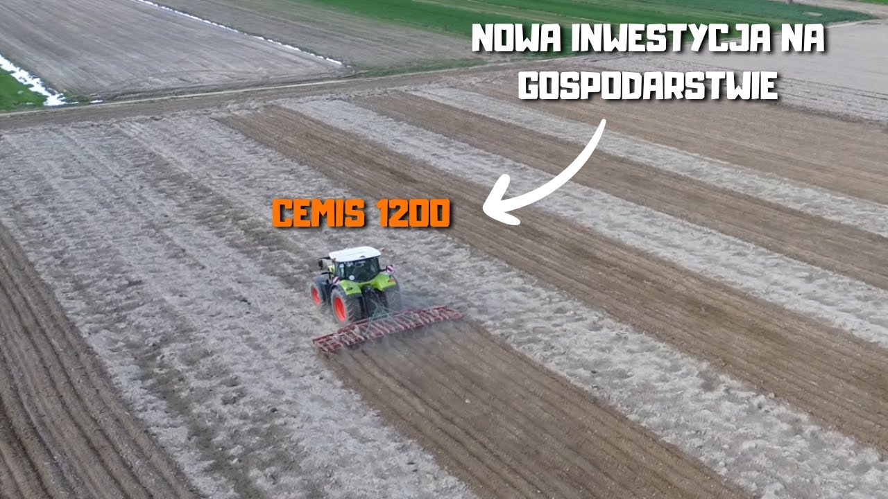 Siew owsa 2025⭐Nowa inwestycja na gospodarstwie⭐ Czy dziadek będzie siał na nawigacji ?⭐ Cemis 1200⭐