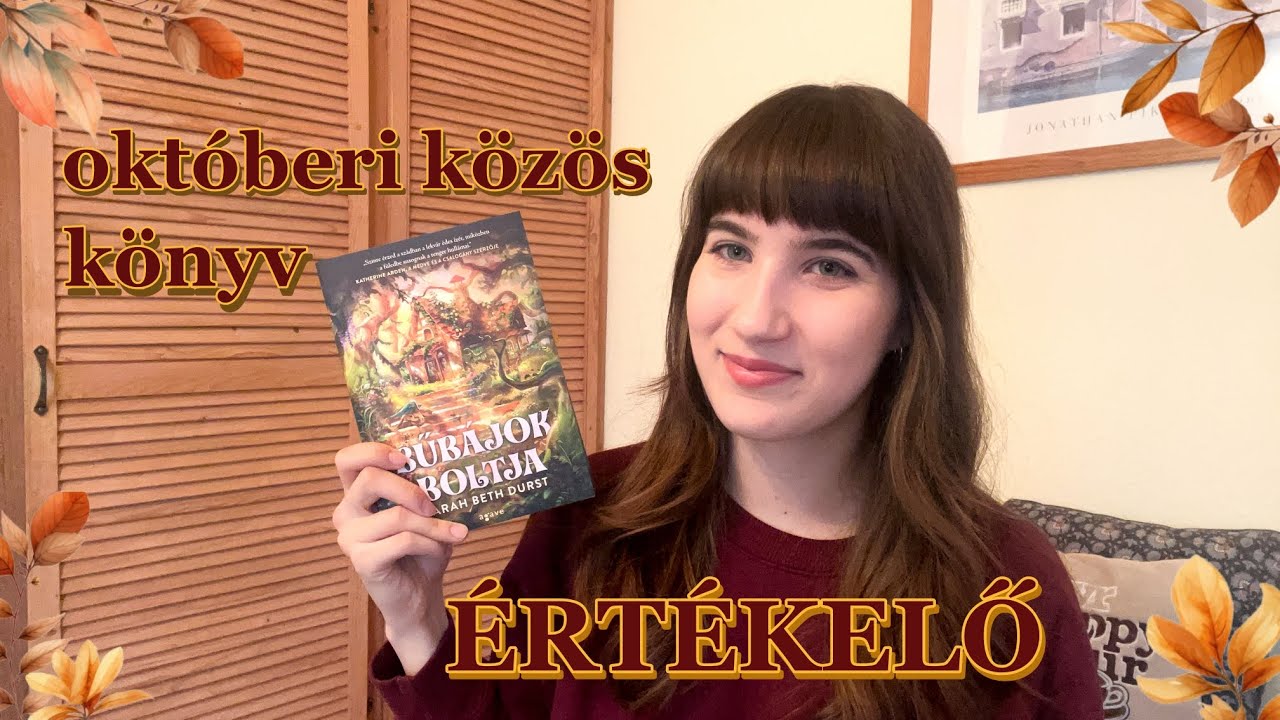 VLOGTÓBER 14: Sarah Beth Durst - Bűbájok ​boltja | értékelő | 2025 |