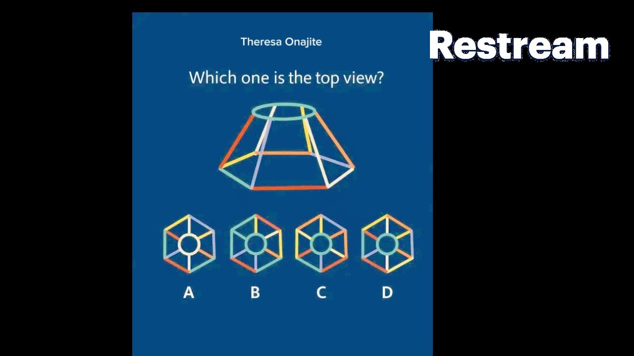 Which is the top view?