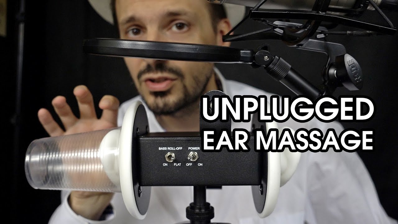 ASMR 3Dio Unplugged Ear Massage