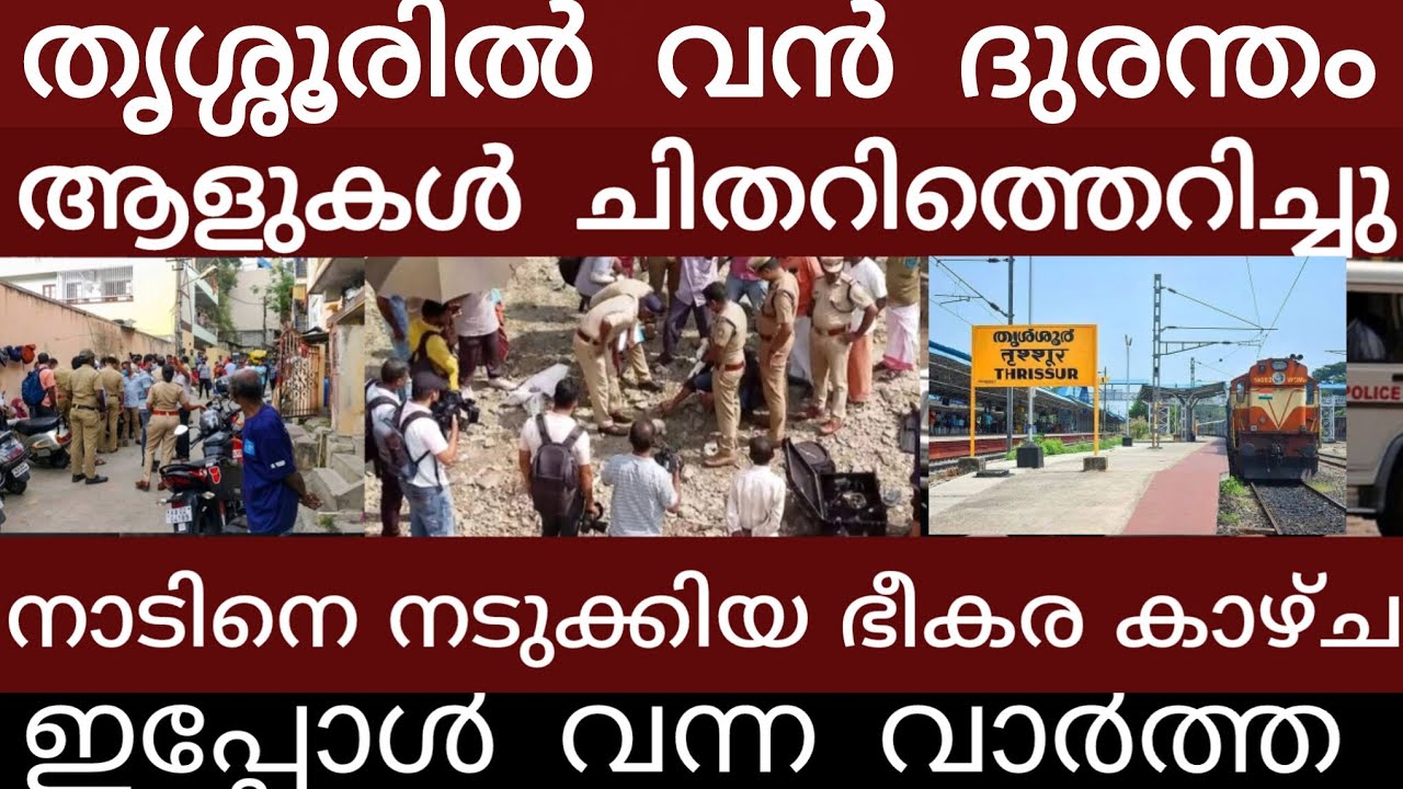 തൃശ്ശൂരിൽ വൻ ദുരന്തം.. അലറി വിളിച്ച് ജനങ്ങൾ | Breakingnews | Keralapolice | 