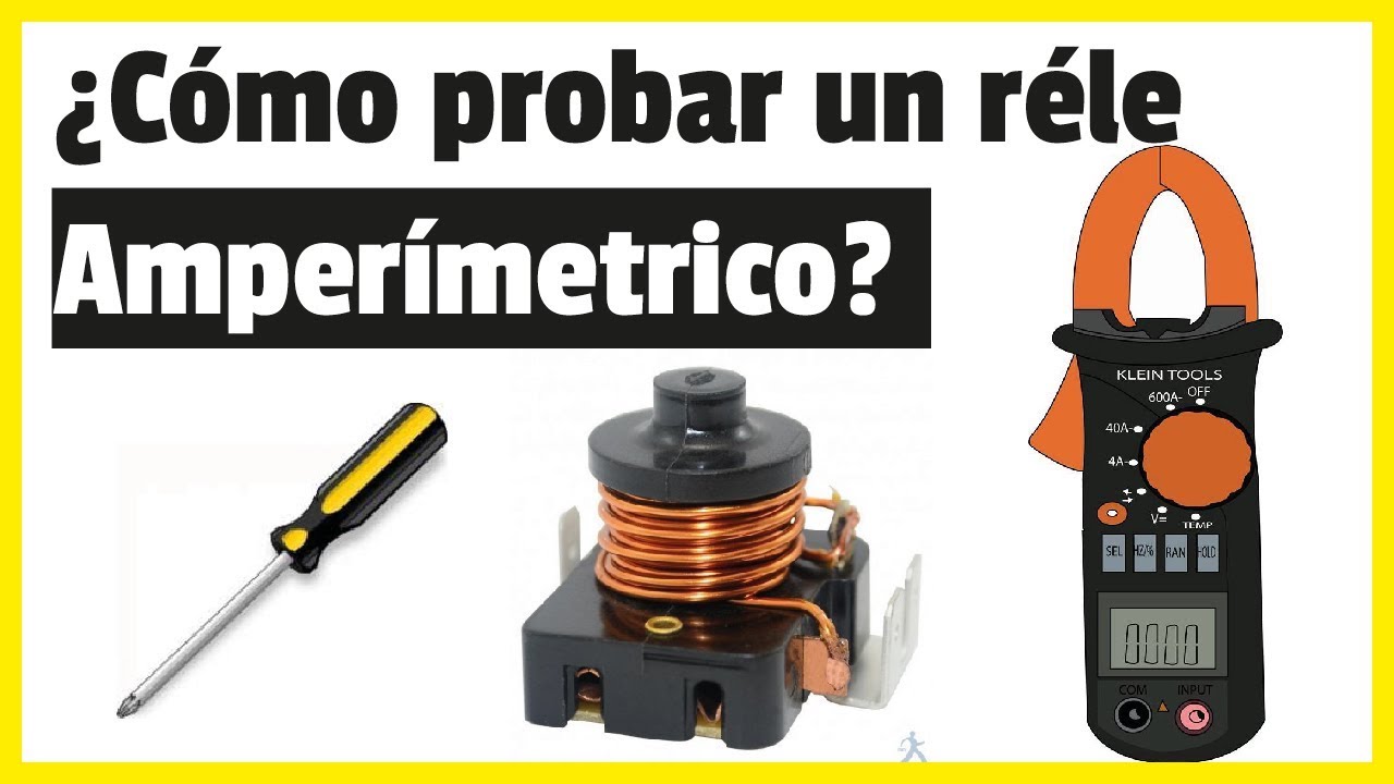 Como saber cuando rele amperimetrico esta en mal estado 🔧