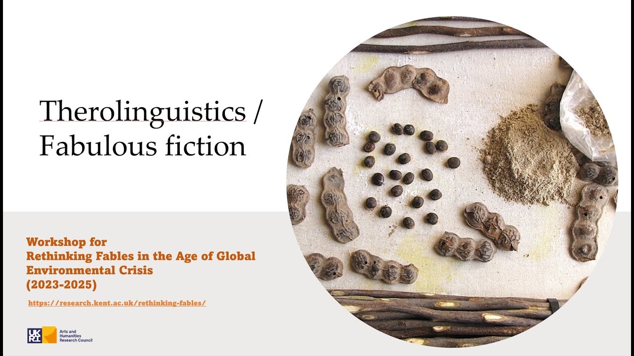 Therolinguistics / Fabulous fiction  (Online workshop, 30 January 2024)
