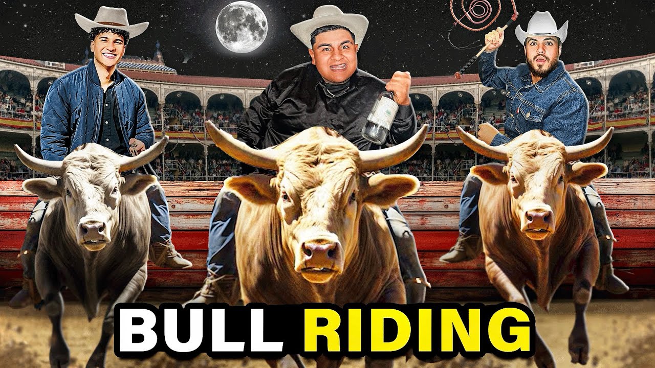 CHICOS TOXICOS GO BULL RIDING! (GONE WRONG)