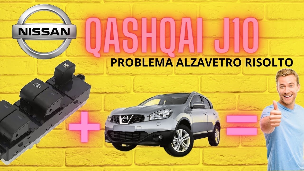 NISSAN QASHQAI - PROBLEMA ALZAVETRO? RISOLTO. - WINDOW ISSUE SOLVED #nissan #qashqai #nissanqashqai