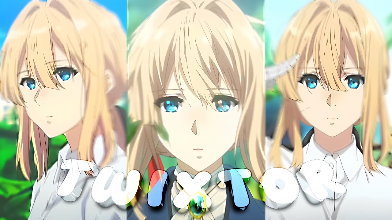 Violet Evergarden || Twixtor Clips FULL HD 60 FPS