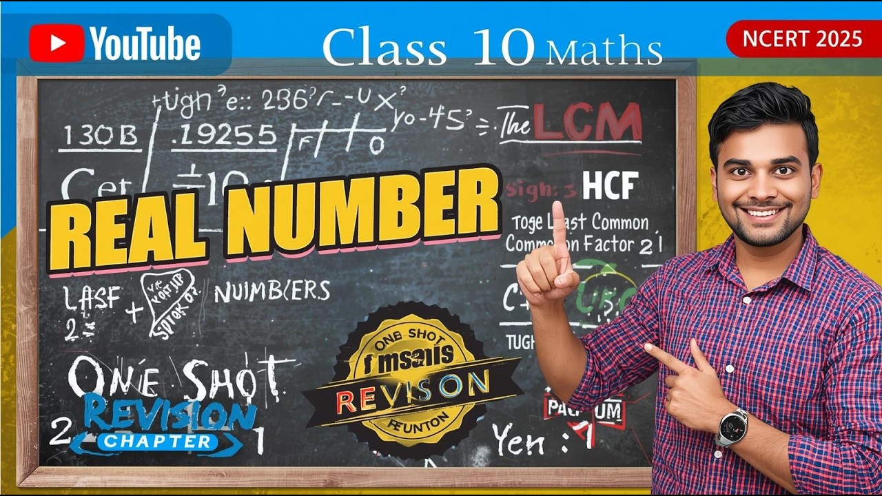 Class 10 Maths Chapter 1: Number Systems | Live Problem Solving & Short Notes in Hindi | NCERT 2024