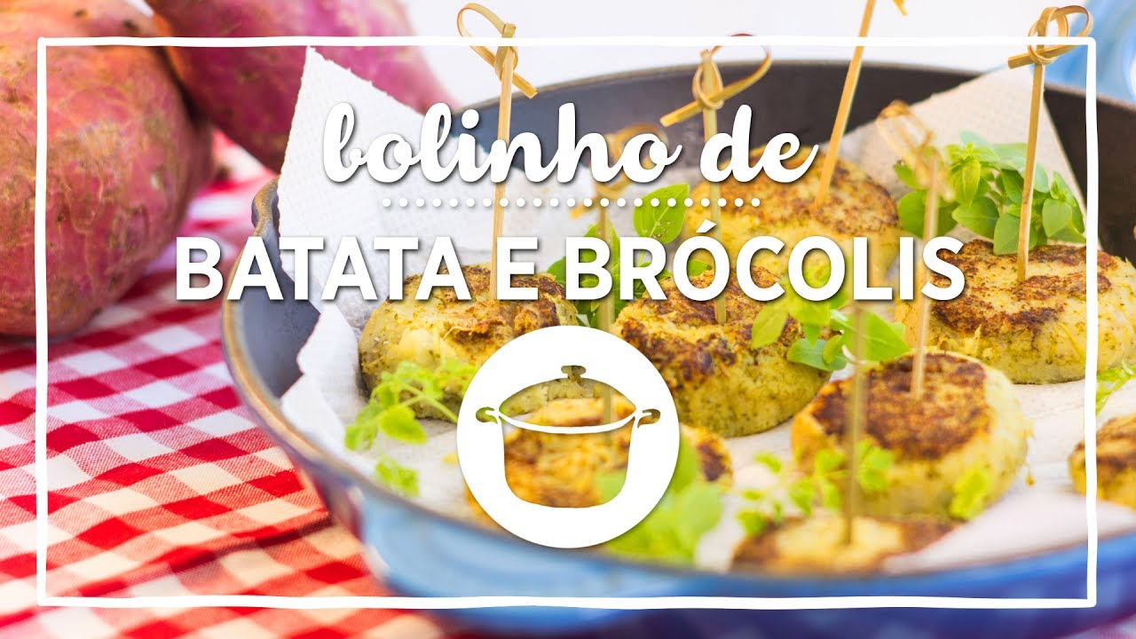 Prapapá - Bolinho de batata e brócolis