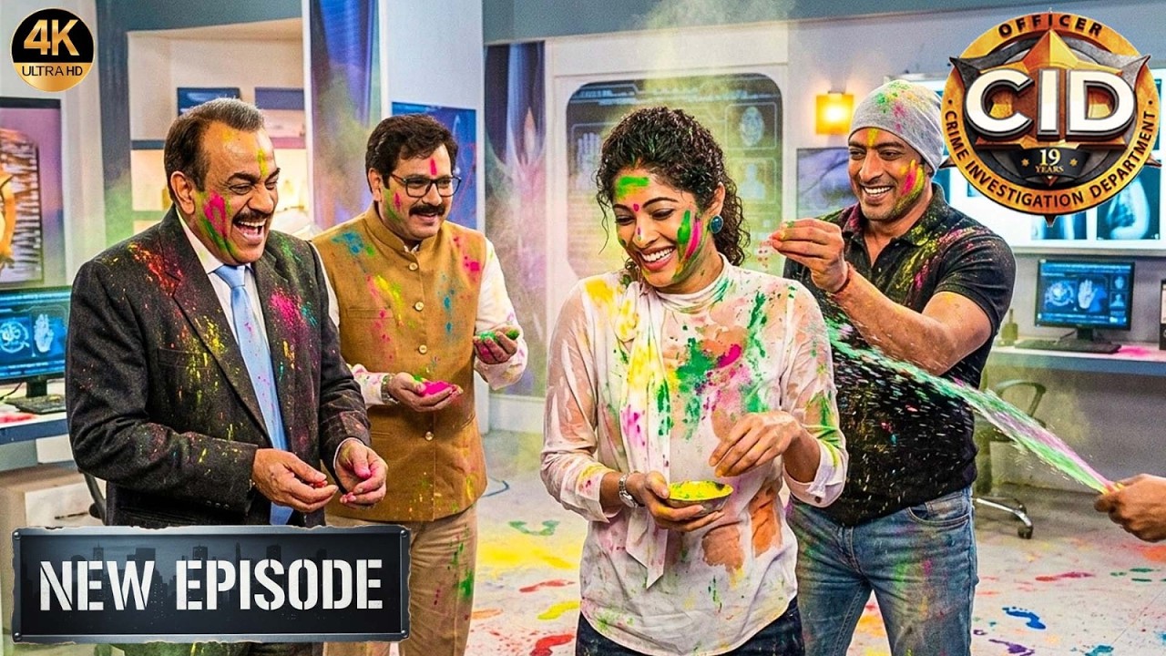 CID Team ने Bureau में Dr. Tarika के साथ मनाई होली | CID New Episode 2026 | सी.आई.डी.