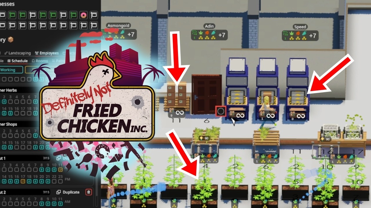 Definitely Not Fried Chicken S1 - Basic Herb Layout!