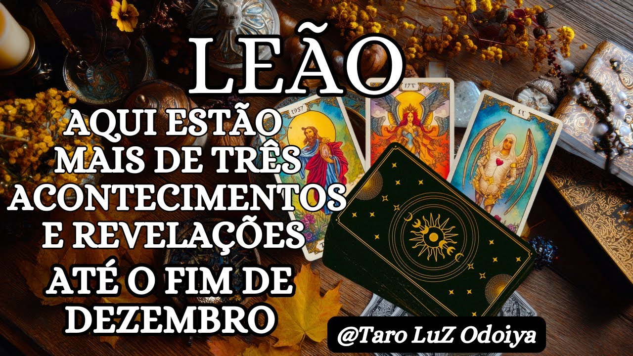 ♌ LEÃO — NOTÍCIAS BOAS CHEGANDO! DINHEIRO, CONTRATOS ! CUIDADO COM PROVOCAÇÕES DE UMA MULHER...
