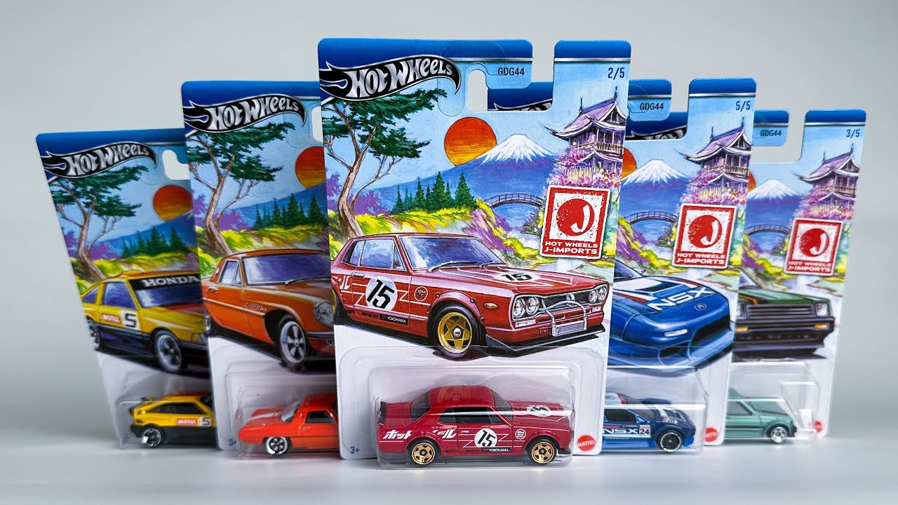 Unboxing 2024 Hot Wheels Series J-IMPORTS
