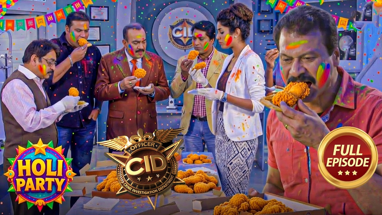 Holi Celebration in CID Office 🌈😱 | ACP Pradyuman Shocked! | Full Episode
