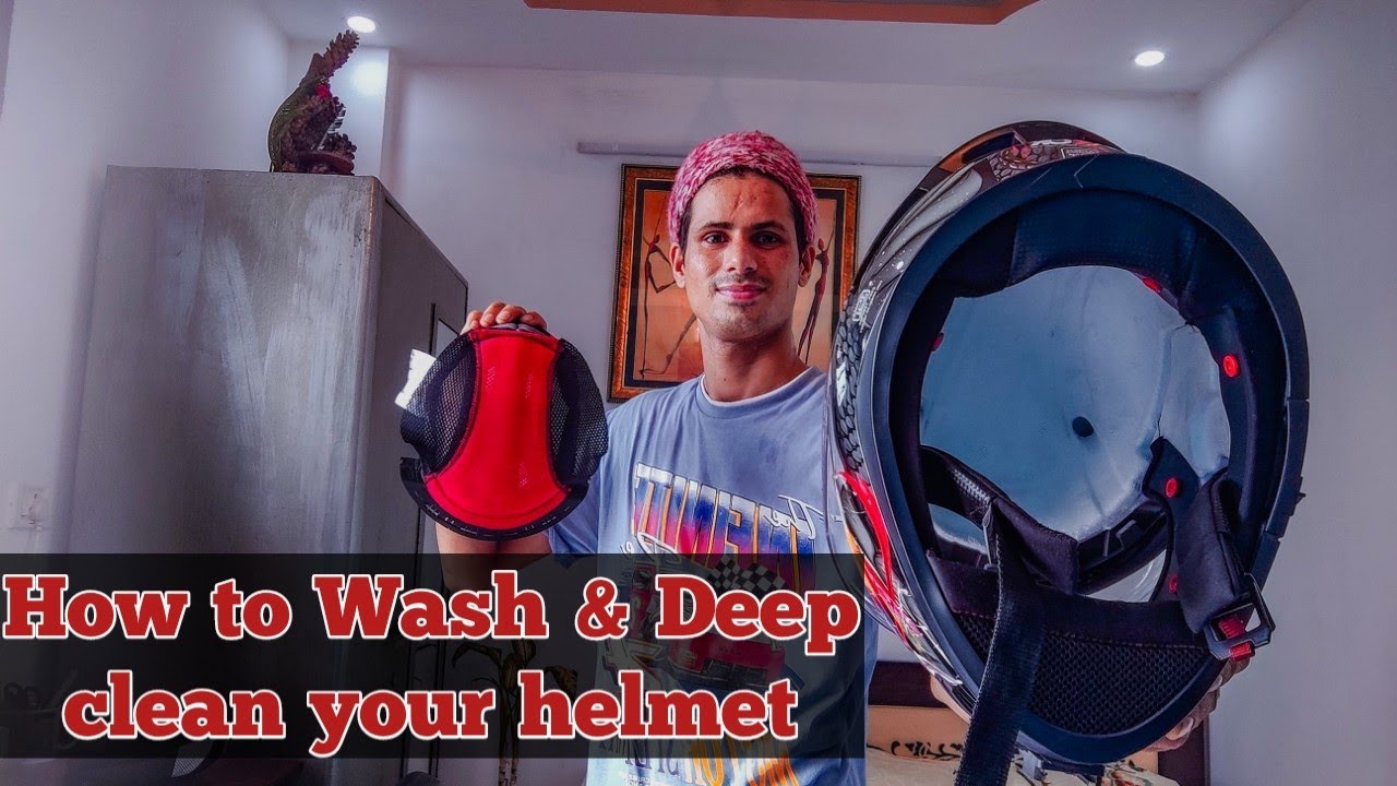 How to Wash & Deep Clean Your Helmet at Home || Axor Helmets