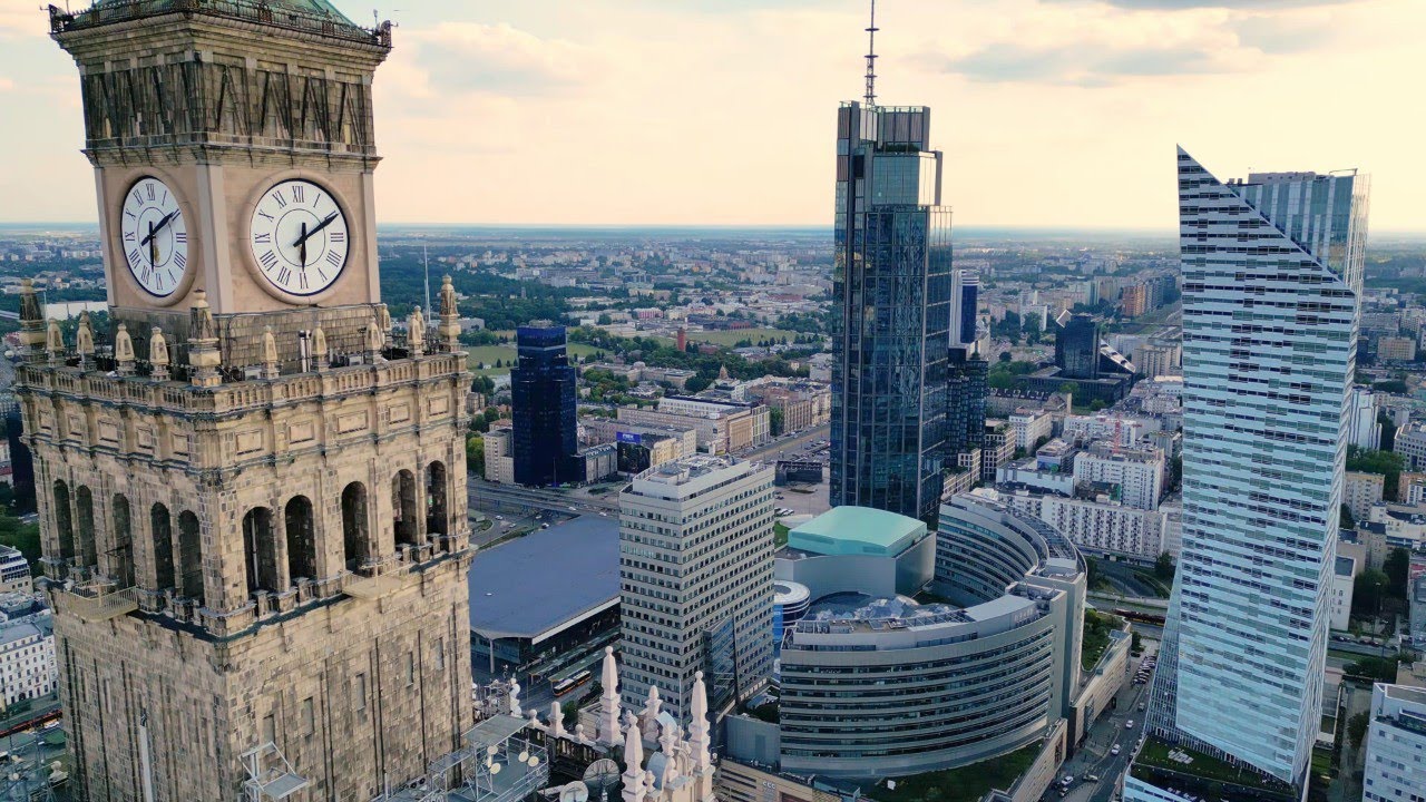 Palace of Culture and Science | Warsaw, Poland | Drone Cinematic [4k]