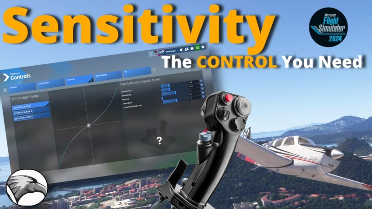 Get the CONTROL you need | Sensitivity Settings in MSFS2024
