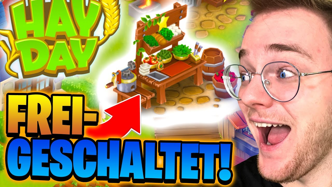 🥗🤩 SALATTHEKE freigeschaltet! + BOOTE GRIND in HAY DAY!
