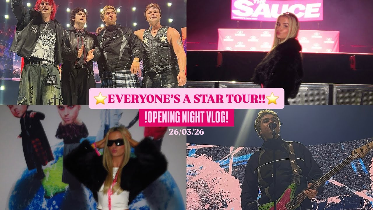 5SOS BELFAST CONCERT VLOG!!⭐️|| EVERYONE&rsquo;S A STAR WORLD TOUR