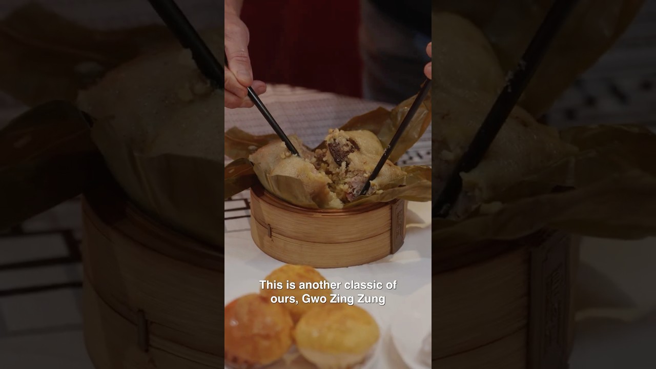 👀 Ever seen a “zongzi” [Steamed Sticky Rice Dumpling] this big? 