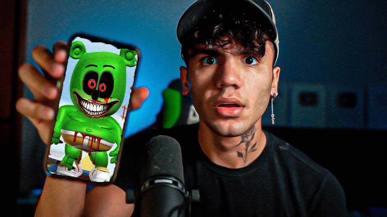 TESTANDO O APP ASSUSTADOR DO GUMMYBEAR AS 3:00AM!