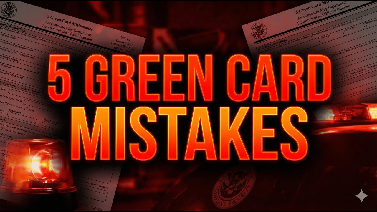 5 главных ошибок при получении грин-карты, которых ОБЯЗАТЕЛЬНО следует избегать в 2025 году #usci...