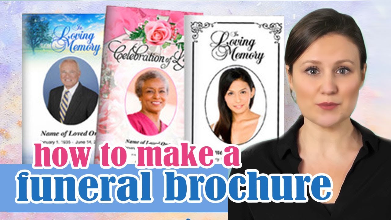 How To Make A Funeral Brochure