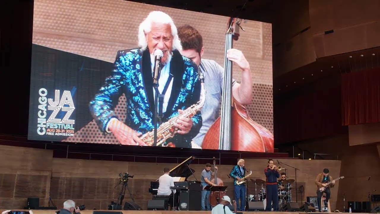 Gary Bartz  NTU Troop 8/30/25 Chicago Jazz Festival (with Kassa Overall & Theo Kroker)