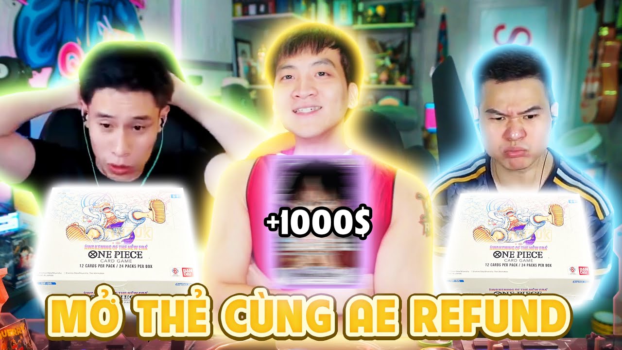 BUỔI MỞ THẺ BÙNG NỔ CỦA NHISM CÙNG AE REFUND KHI LIÊN TỤC BÚ TOÀN HIT XỊN TRỊ GIÁ GẦN NGHÌN ĐÔ