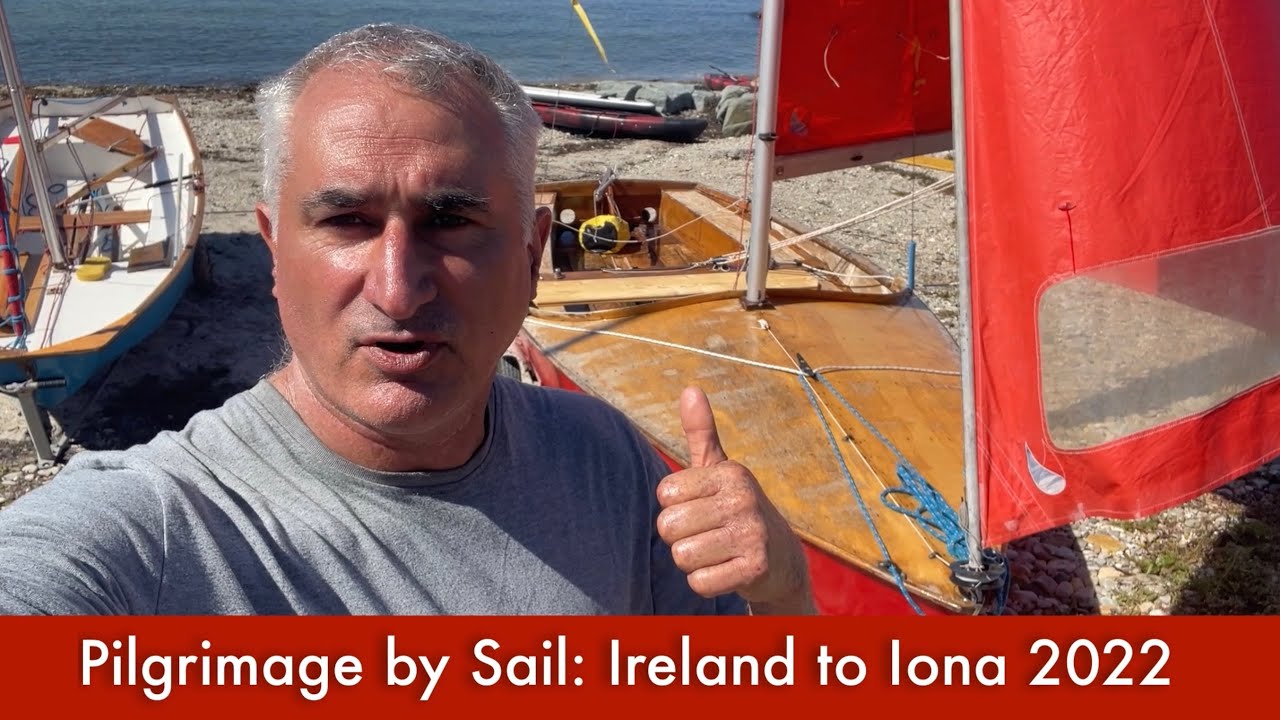 Expedition Ireland to Iona in sailing dinghy is on! Here’s the boat and the route.