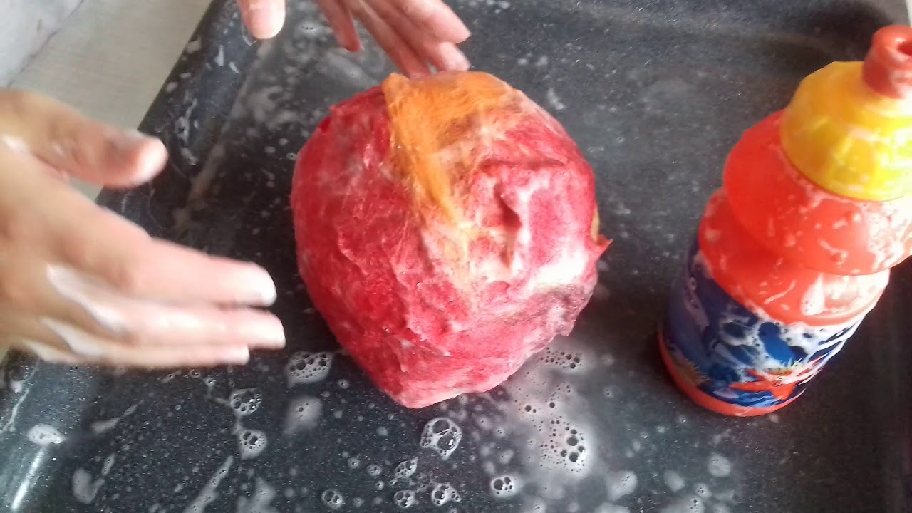 Wie filzt man einen Apfel???