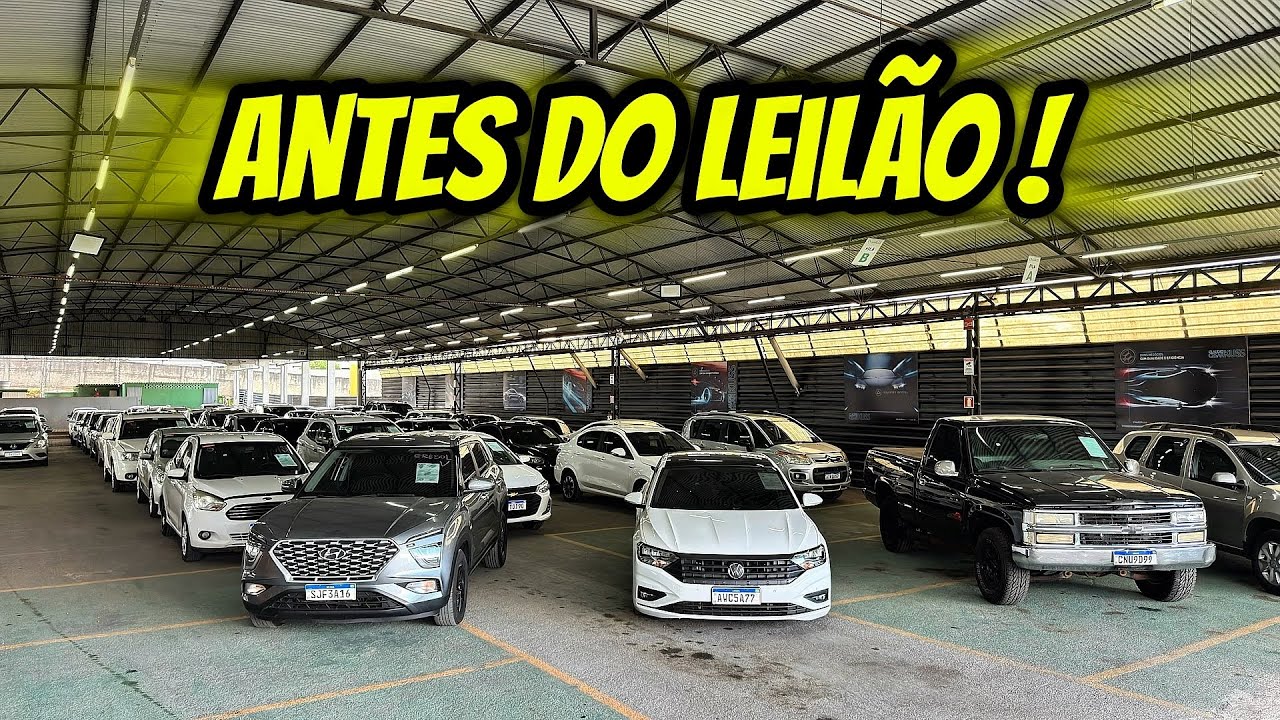 EXCLUSIVO CARROS ANTES DO LEILÃO 💰🚀