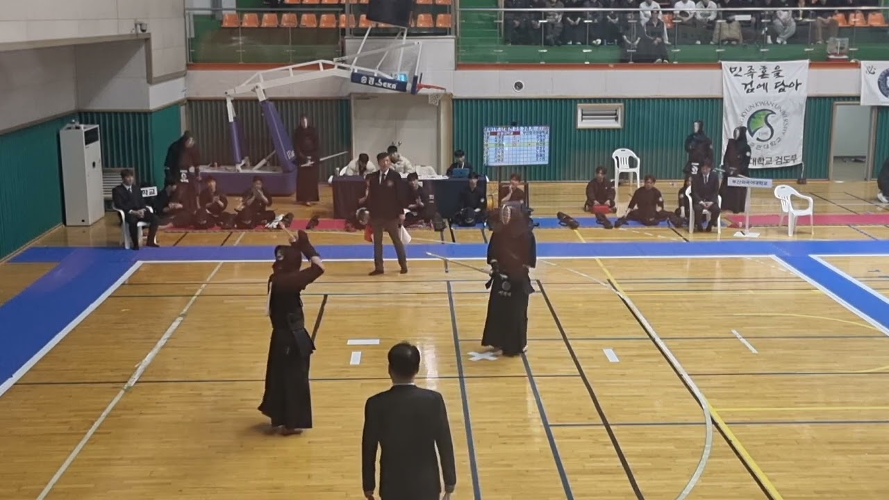 제66회 춘계대학검도연맹전 유원대(홍) vs 부산외대(백)