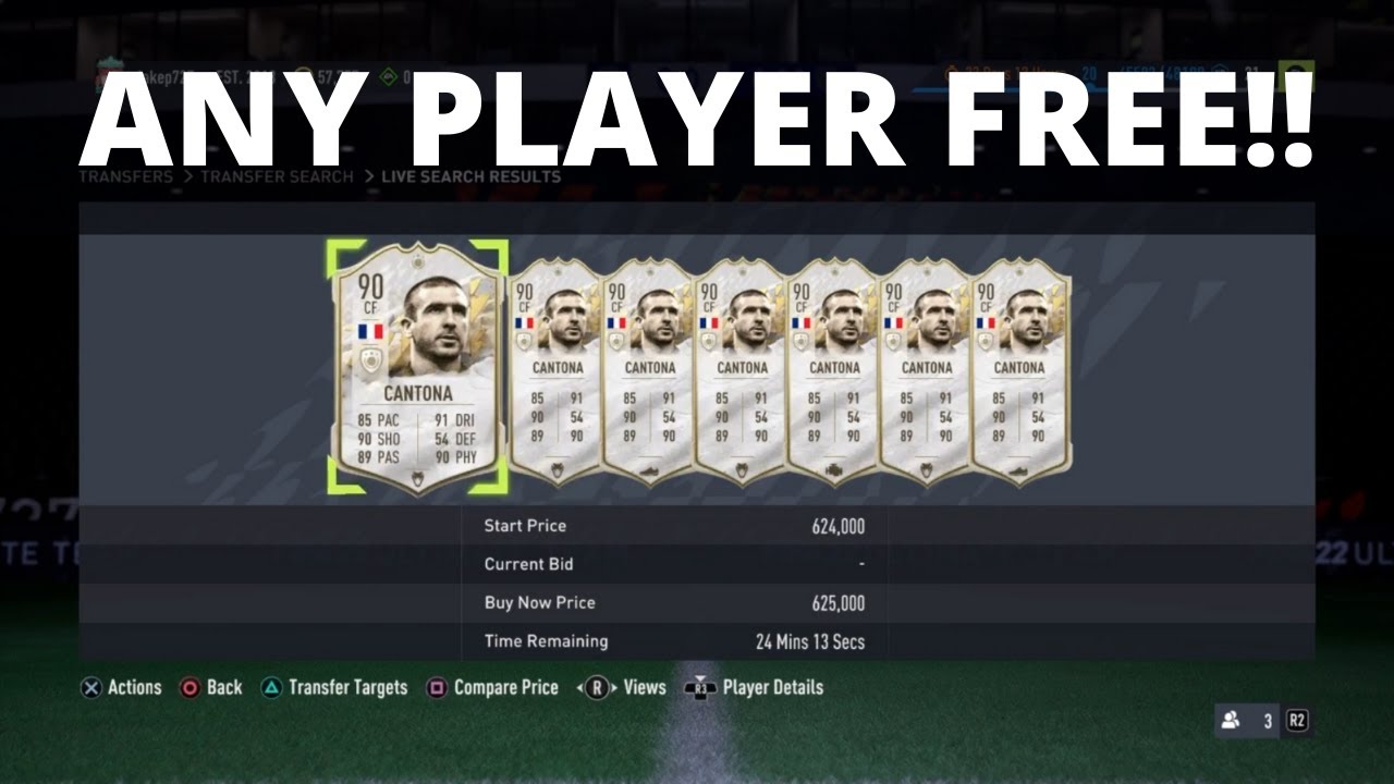 FIFA 22 FREE COINS GLITCH! HOW TO GET FREE PLAYERS AND FREE COINS WORKING 2022 PS5 AND XBOX!!