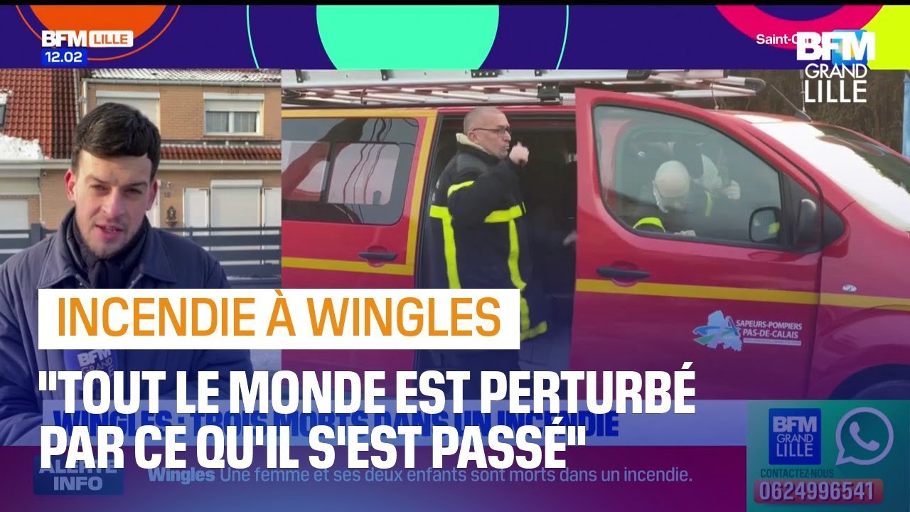 Wingles: une mère et ses deux filles meurent dans l'incendie de leur maison
