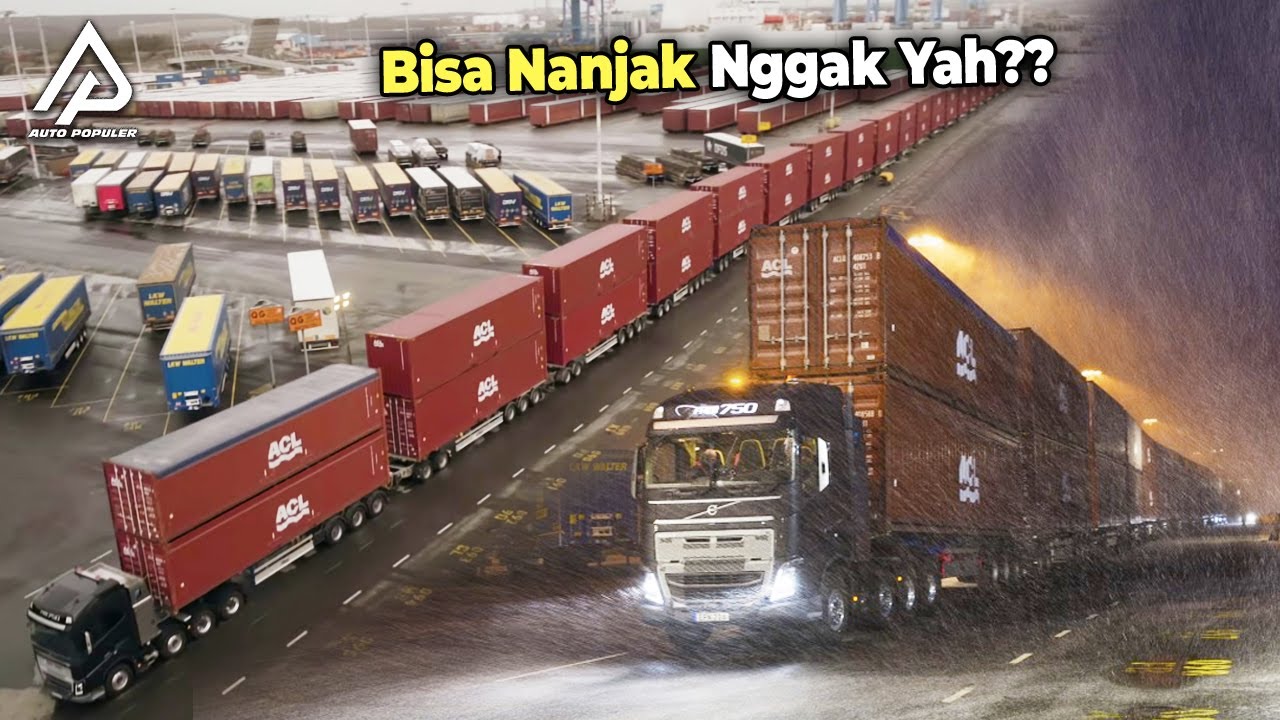 Truk Terpanjang di Dunia! Begini Cara Volvo Menguji Coba Truknya