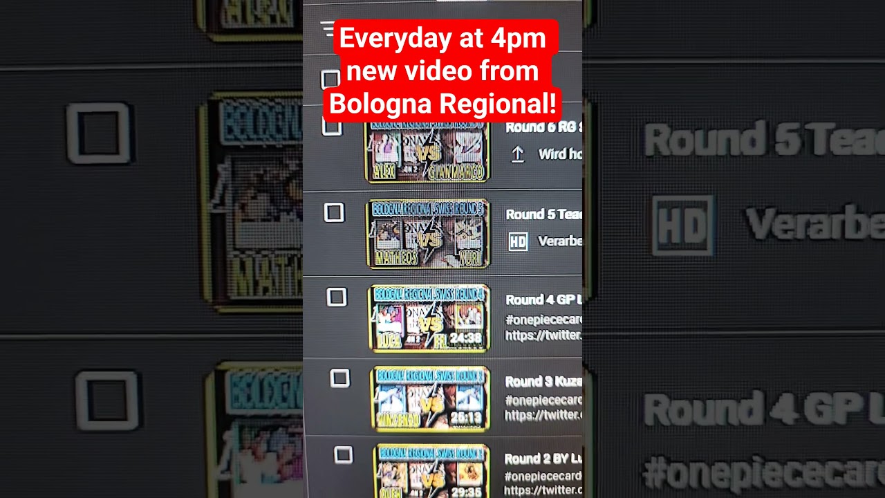 Everyday a New Video about BOLOGNA REGIONAL 